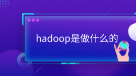 hadoopʲô